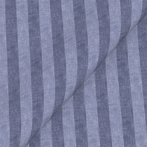 Furrow Stripe Narrow: Deep Space Blue