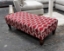 Outlet West Sussex; Alwinton Footstool in Helter Skelter 5 Cherry