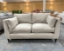 Outlet West Sussex: Saltdean 2 seater sofa in Aquavelvet Stone