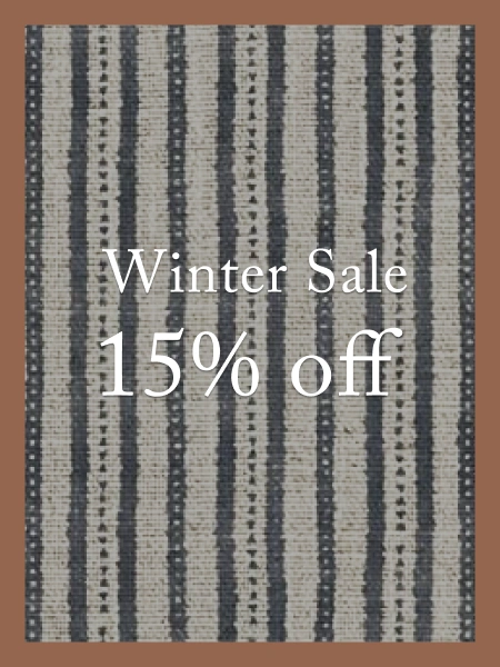 15% off made-to-order furniture and our exclusive fabrics.