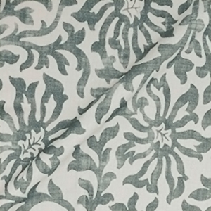 Spill Resistant V&A Floral Scroll: Pebble