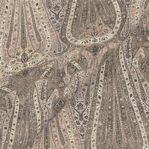 Spill Resistant V&A Paisley Splendour: Almond