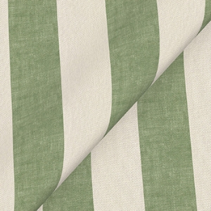 Spill Resistant Horizon Stripe Broad: Sage