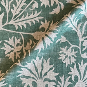 Spill Resistant RHS Gertrude Jekyll Meadow Flower Reversed: Green