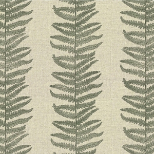 Frond Stripe Large: Forest Green