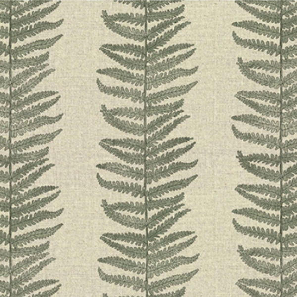 Frond Stripe Large: Forest Green