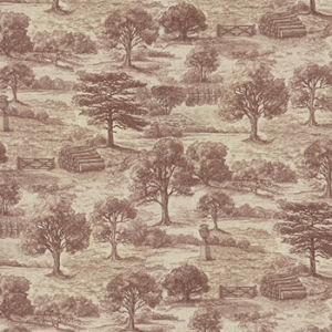 Woodland Toile: Berry