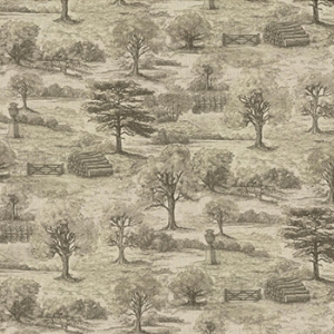 Woodland Toile: Bark