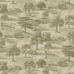 Woodland Toile: Spring Green