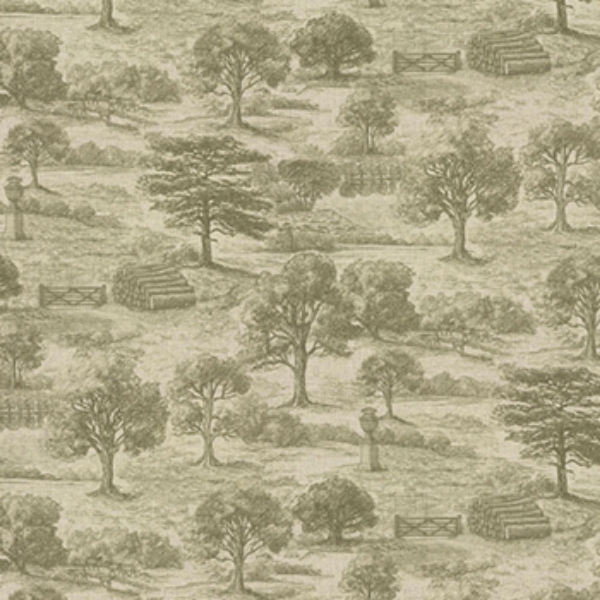 Woodland Toile: Spring Green