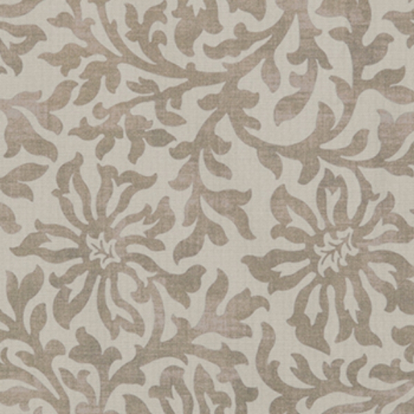 Spill Resistant V&A Floral Scroll: Assam Tea