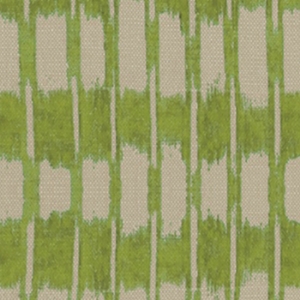 Spill Resistant V&A Ikat: Lime