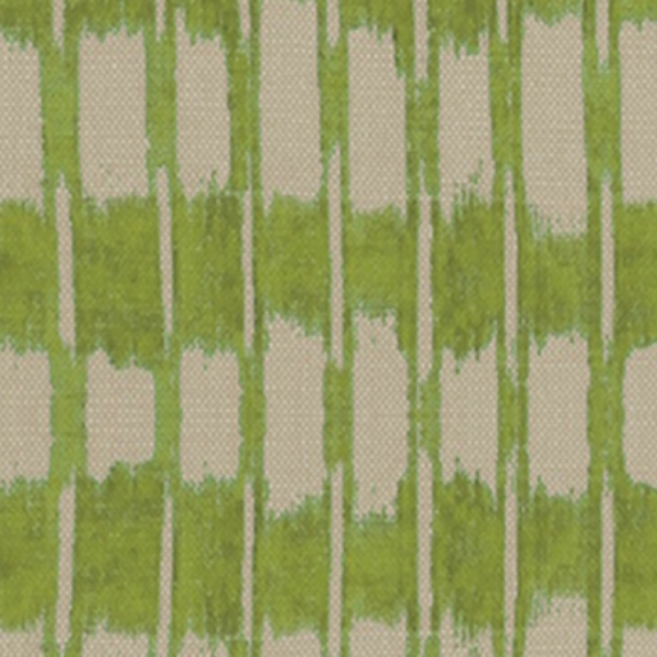 Spill Resistant V&A Ikat: Lime