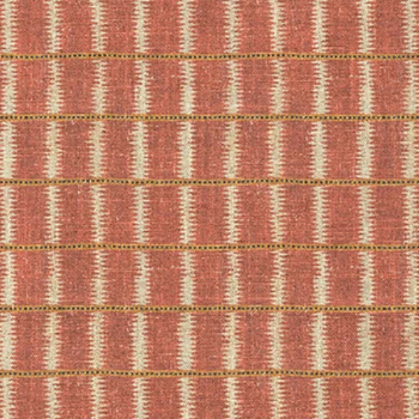 V&A Threads of India on Linen - Ikat Mirage: Maple