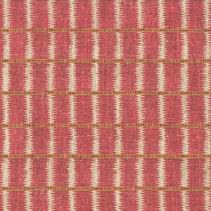 Spill Resistant V&A Ikat Mirage: Cherry