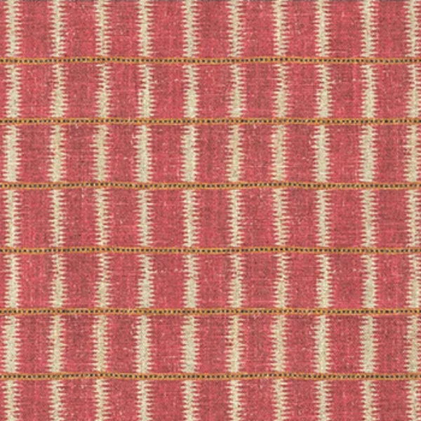 Spill Resistant V&A Ikat Mirage: Cherry