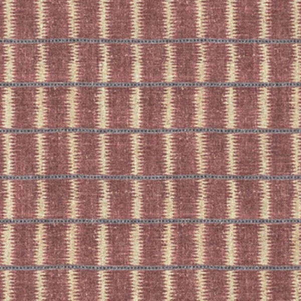Spill Resistant V&A Ikat Mirage: Cardinal