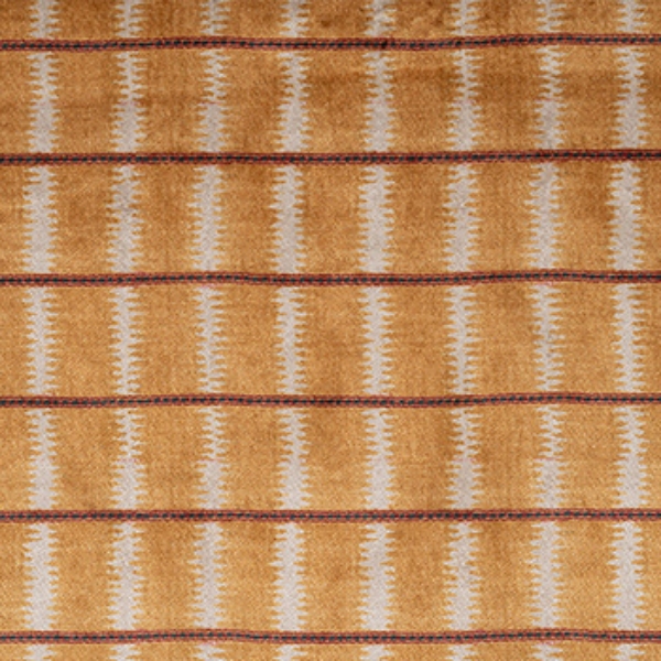 V&A Threads of India Opulent Velvets - Ikat Mirage: Gold