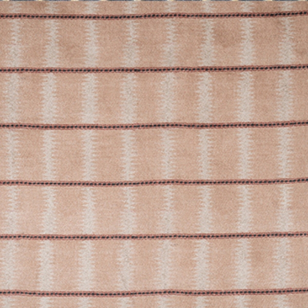 V&A Threads of India Opulent Velvets - Ikat Mirage: Blush