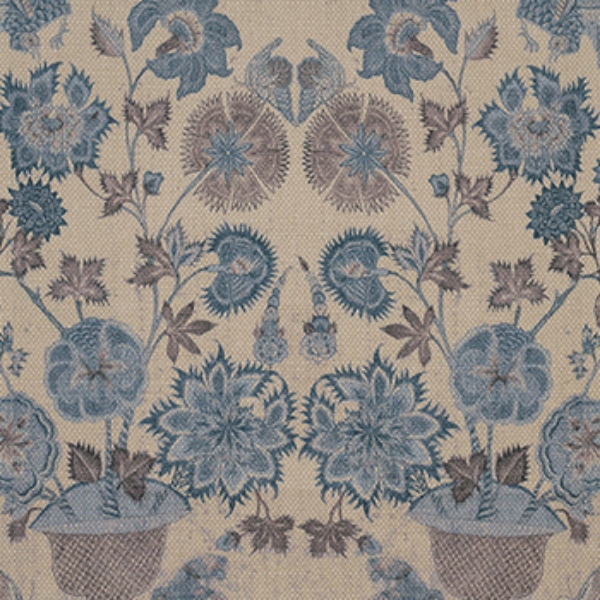 V&A Brompton Collection - Coromandel: Morning Blue