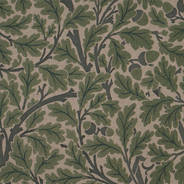 V&A Drawn From Nature - Oak Tree: Light Green