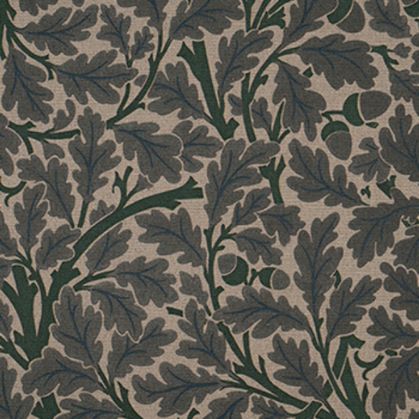 Spill Resistant V&A Oak Tree: Dark Green