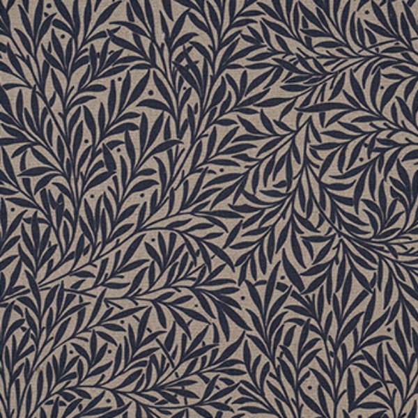V&A Drawn From Nature - Willow: Navy