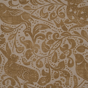 V&A Drawn From Nature - Bird and Rabbit: Gold