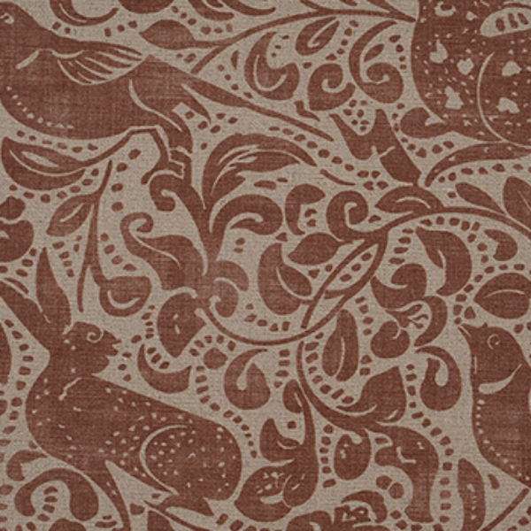 Spill Resistant V&A Bird and Rabbit: Terracotta