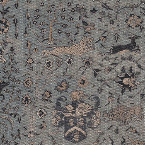Spill Resistant V&A Lahore Dynasty: Sapphire