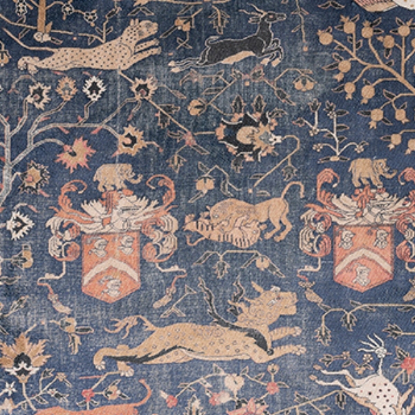 V&A Threads of India Opulent Velvets - Lahore Dynasty: Ink
