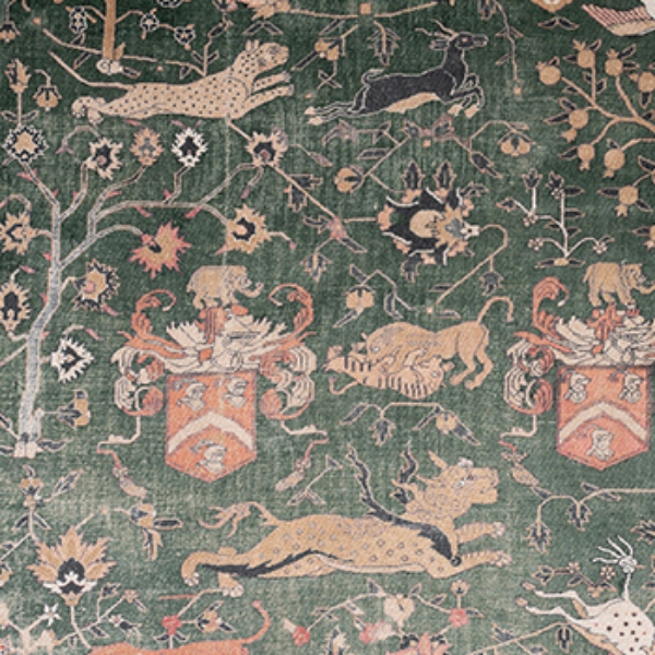 V&A Threads of India Opulent Velvets - Lahore Dynasty: Hunter