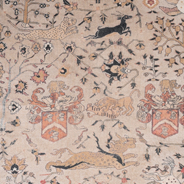 V&A Threads of India Opulent Velvets - Lahore Dynasty: Chalk