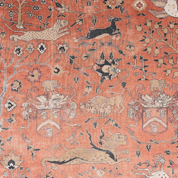 V&A Threads of India Opulent Velvets - Lahore Dynasty: Flame