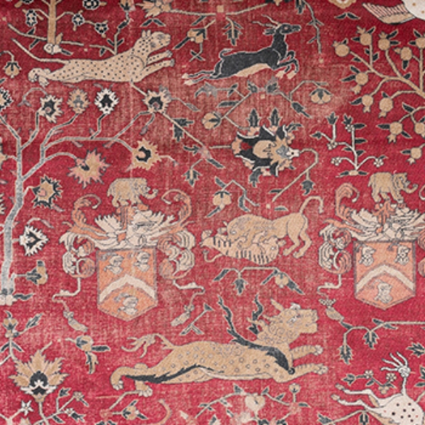 V&A Threads of India Opulent Velvets - Lahore Dynasty: Rouge