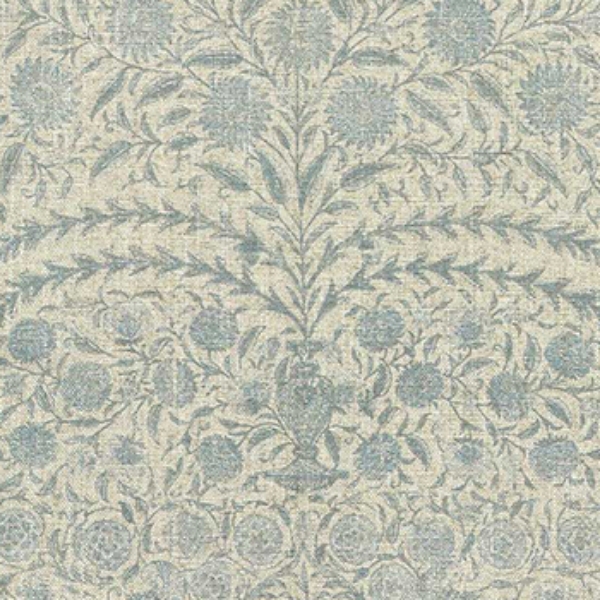 Spill Resistant V&A Mughal Arbour: Sapphire