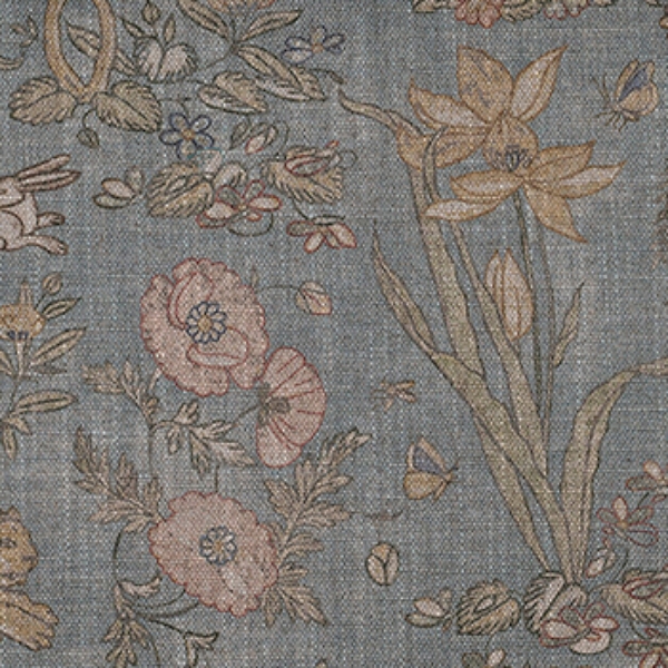 Spill Resistant V&A Mughal Garden Safari: Sapphire
