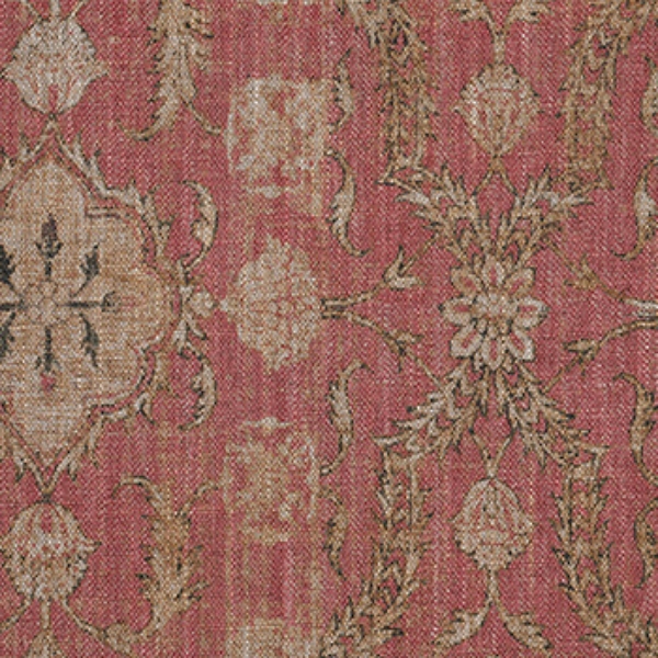 Spill Resistant V&A Regal Arabesque: Rose