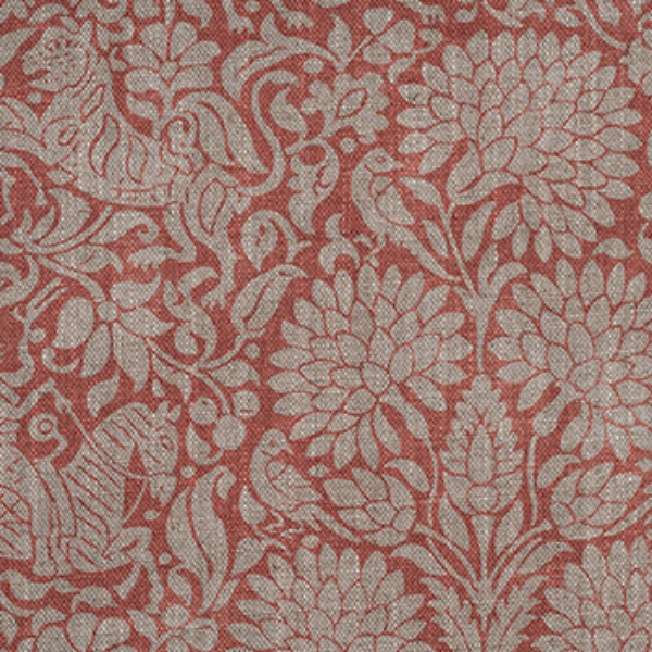 V&A Threads of India - Varanasi Wilderness: Rouge