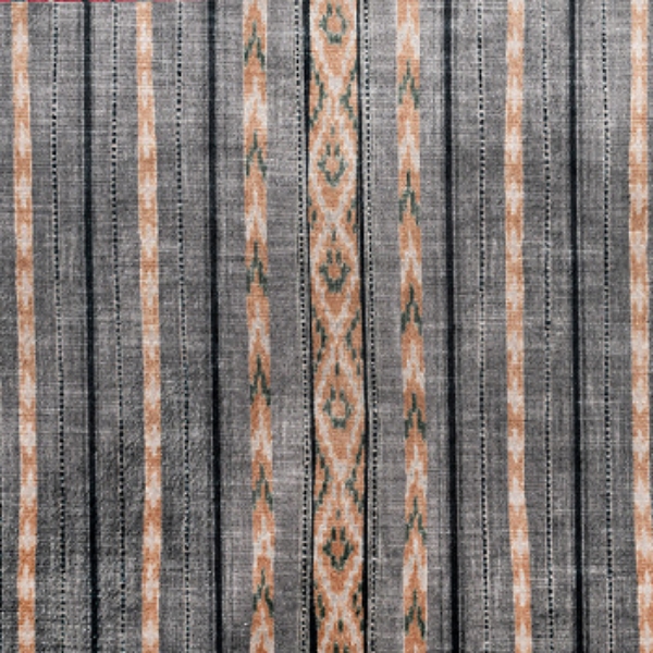 V&A Threads of India Opulent Velvets - Andhra Weave: Slate