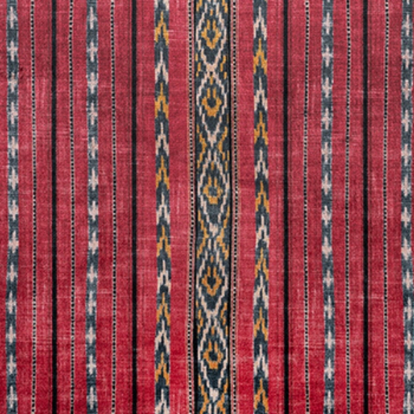V&A Threads of India Opulent Velvets - Andhra Weave: Rouge
