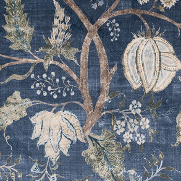 V&A Threads of India Opulent Velvets - Tree of Life: Ink