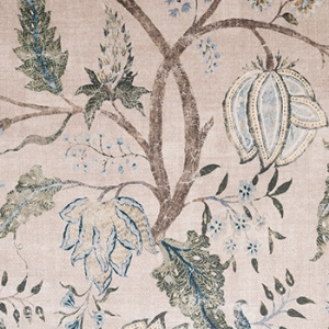 V&A Threads of India Opulent Velvets - Tree of Life: Powder Blue