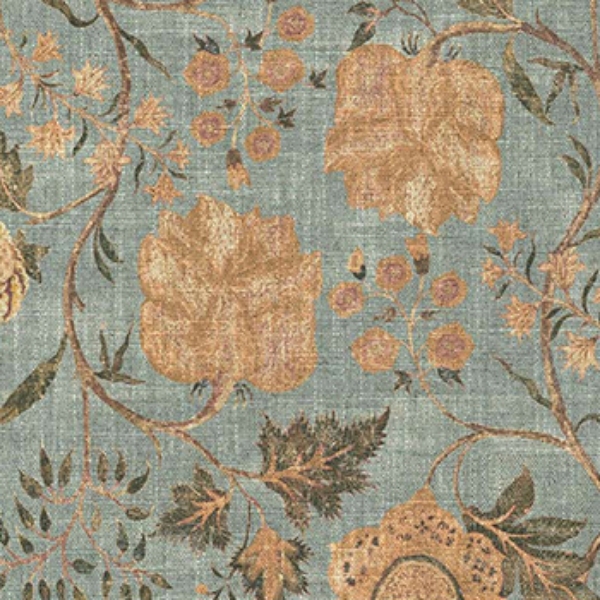 Spill Resistant V&A Tree of Life: Mineral Blue
