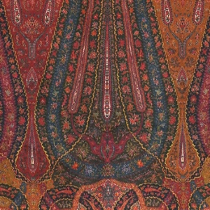 V&A Threads of India Opulent Velvets - Paisley Splendour: Rouge