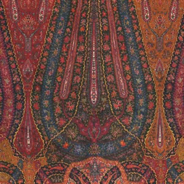V&A Threads of India Opulent Velvets - Paisley Splendour: Rouge
