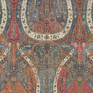 Spill Resistant V&A Paisley Splendour: Dusk