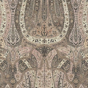 Spill Resistant V&A Paisley Splendour: Almond