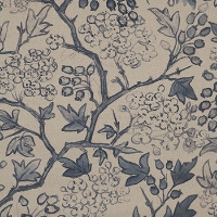 RHS Collection - Gertrude Jekyll Linen Cotton Blend: Navy
