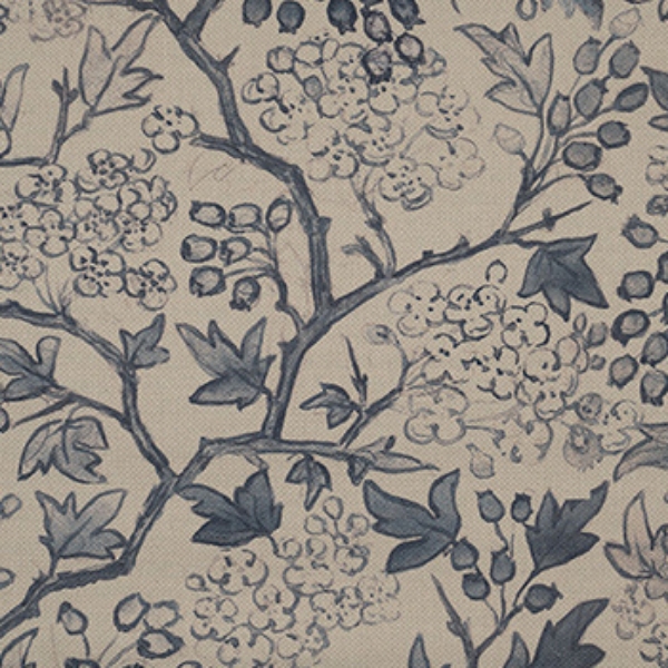 RHS Collection - Gertrude Jekyll Linen Cotton Blend: Navy